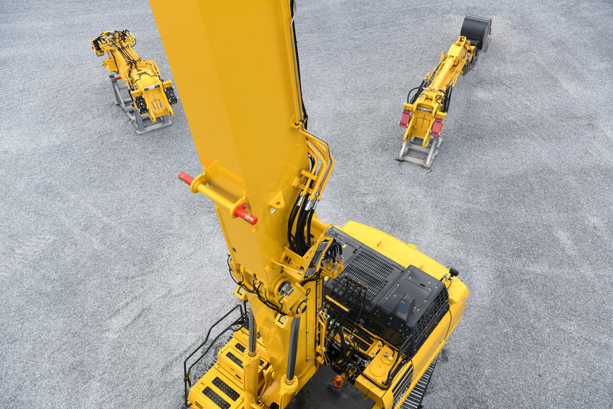 Nouveau système de changement de flèche Komatsu K100 pour la PC490HRD-11